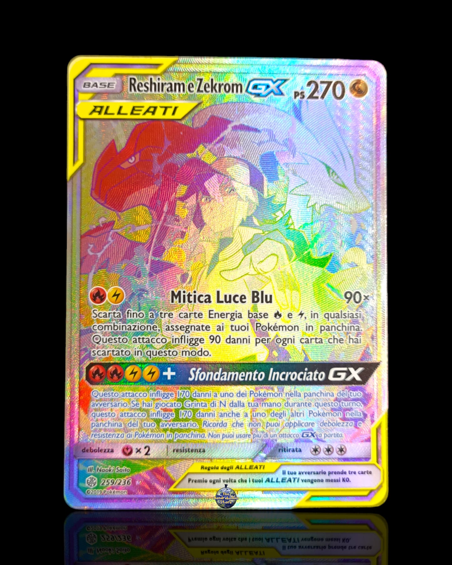 Reshiram e Zekrom Gx Tag Team Hyper