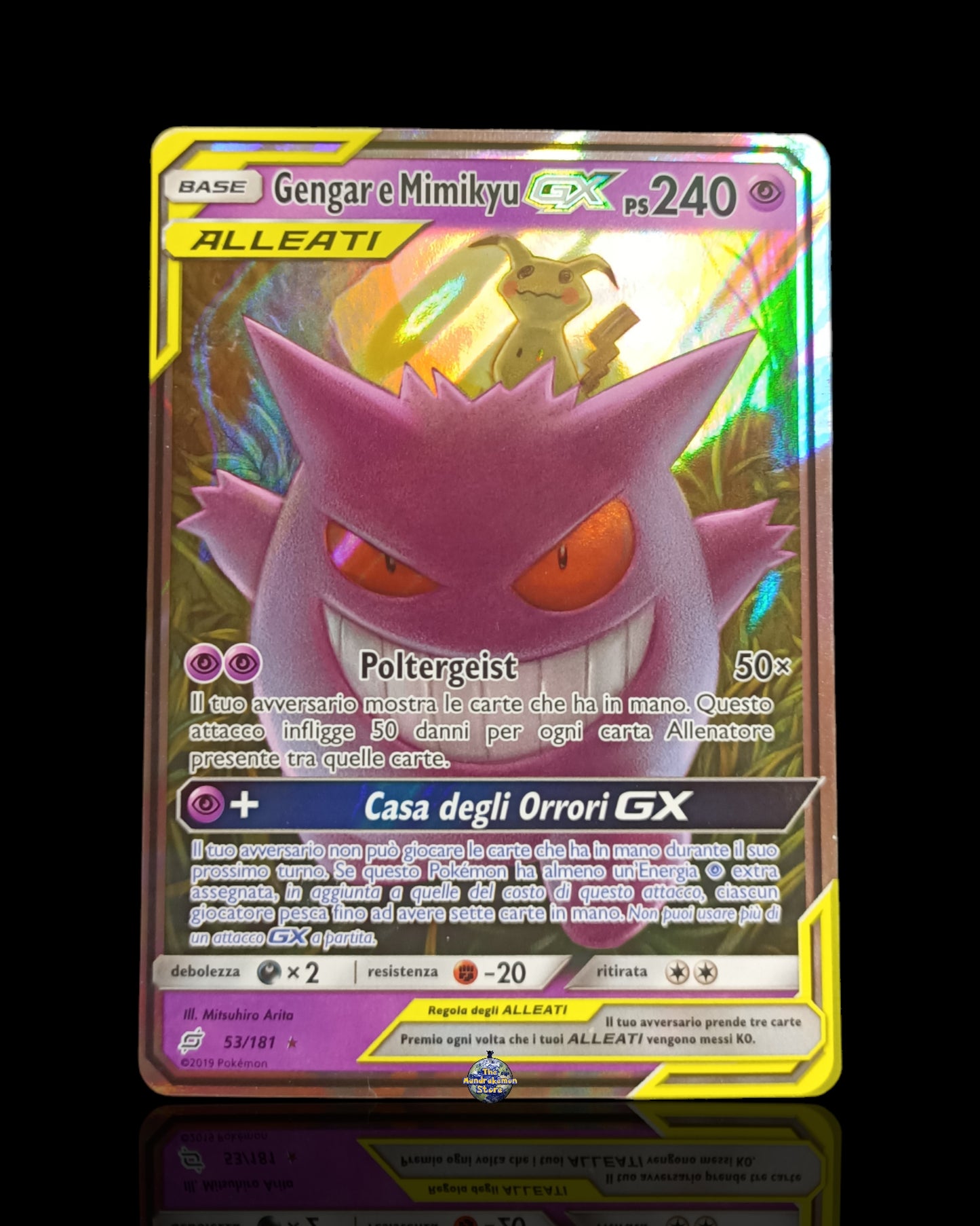 Gengar e Mimikyu Gx Tag Team