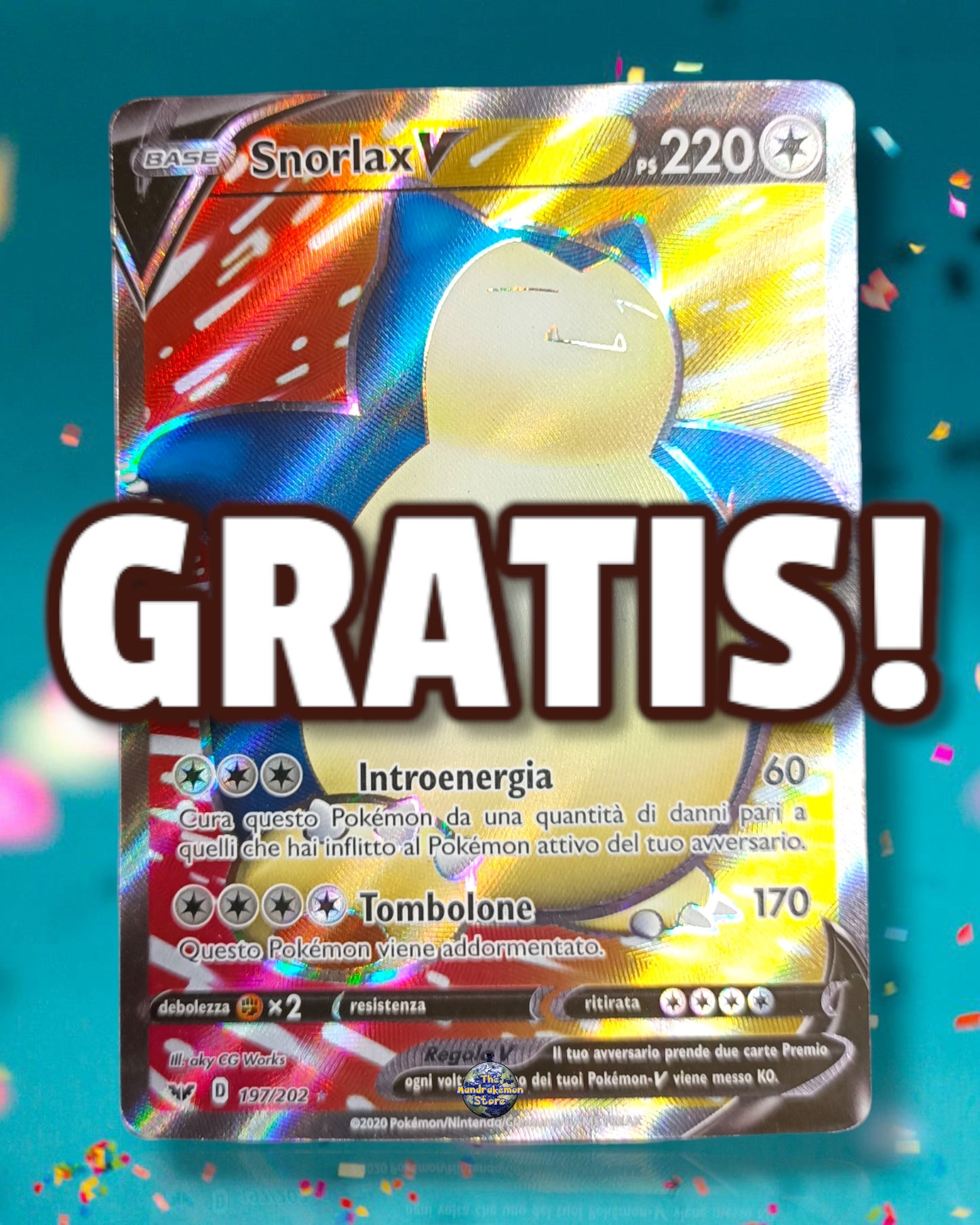 Snorlax V Full Art
