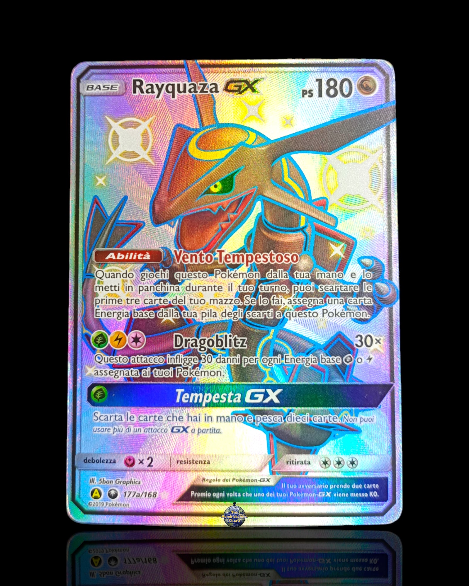 Rayquaza Gx Ultrashiny Full Art – The Mandrakémon Store S.R.L.S
