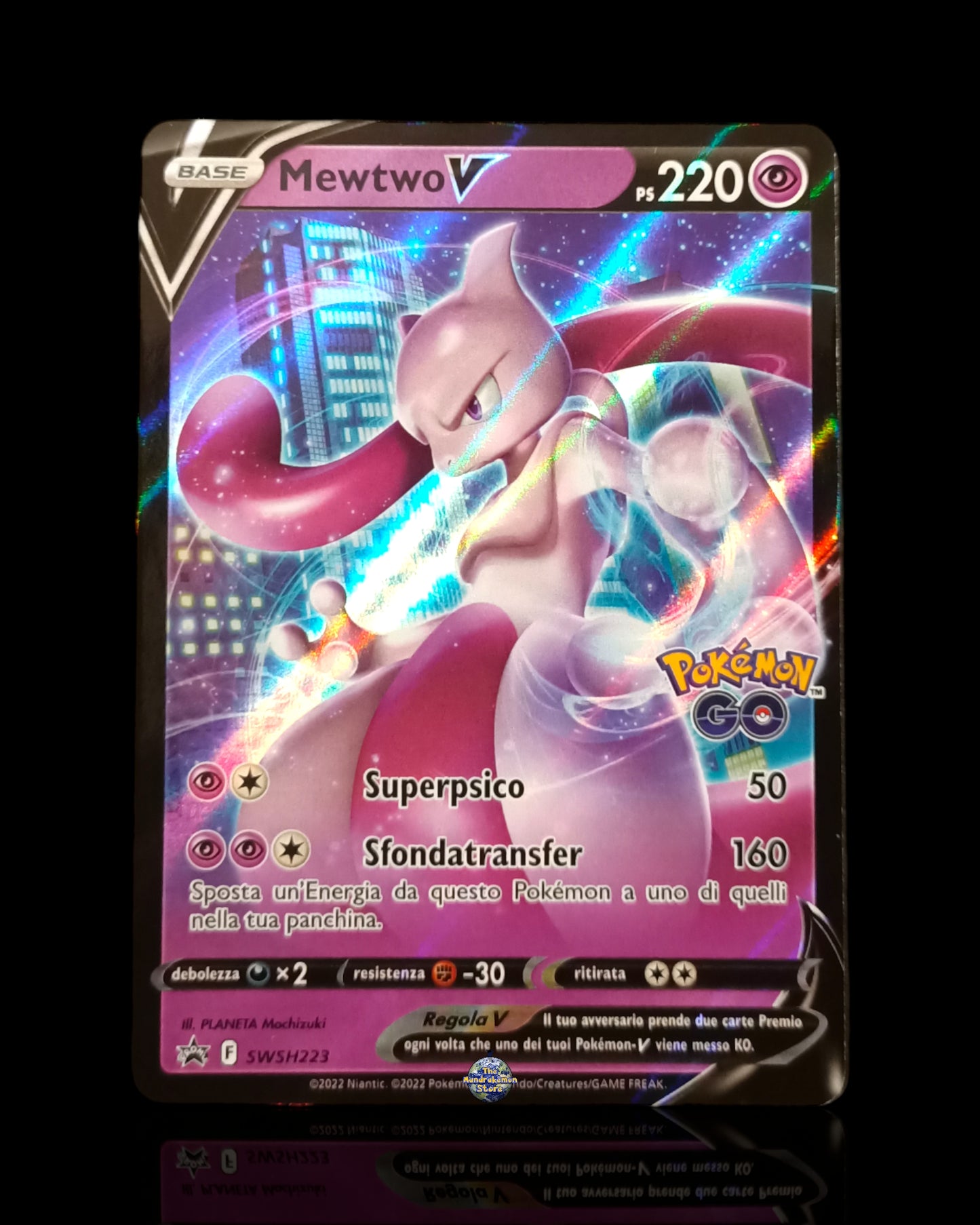 Mewtwo V Pokémon Go Promo