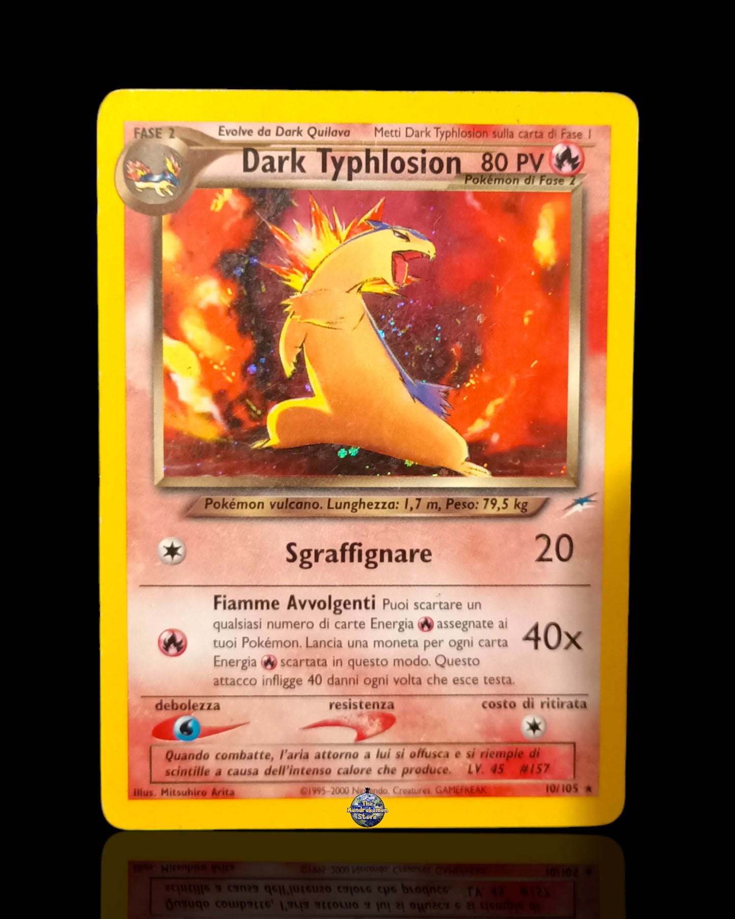 Dark Typhlosion Holo Neo Destiny