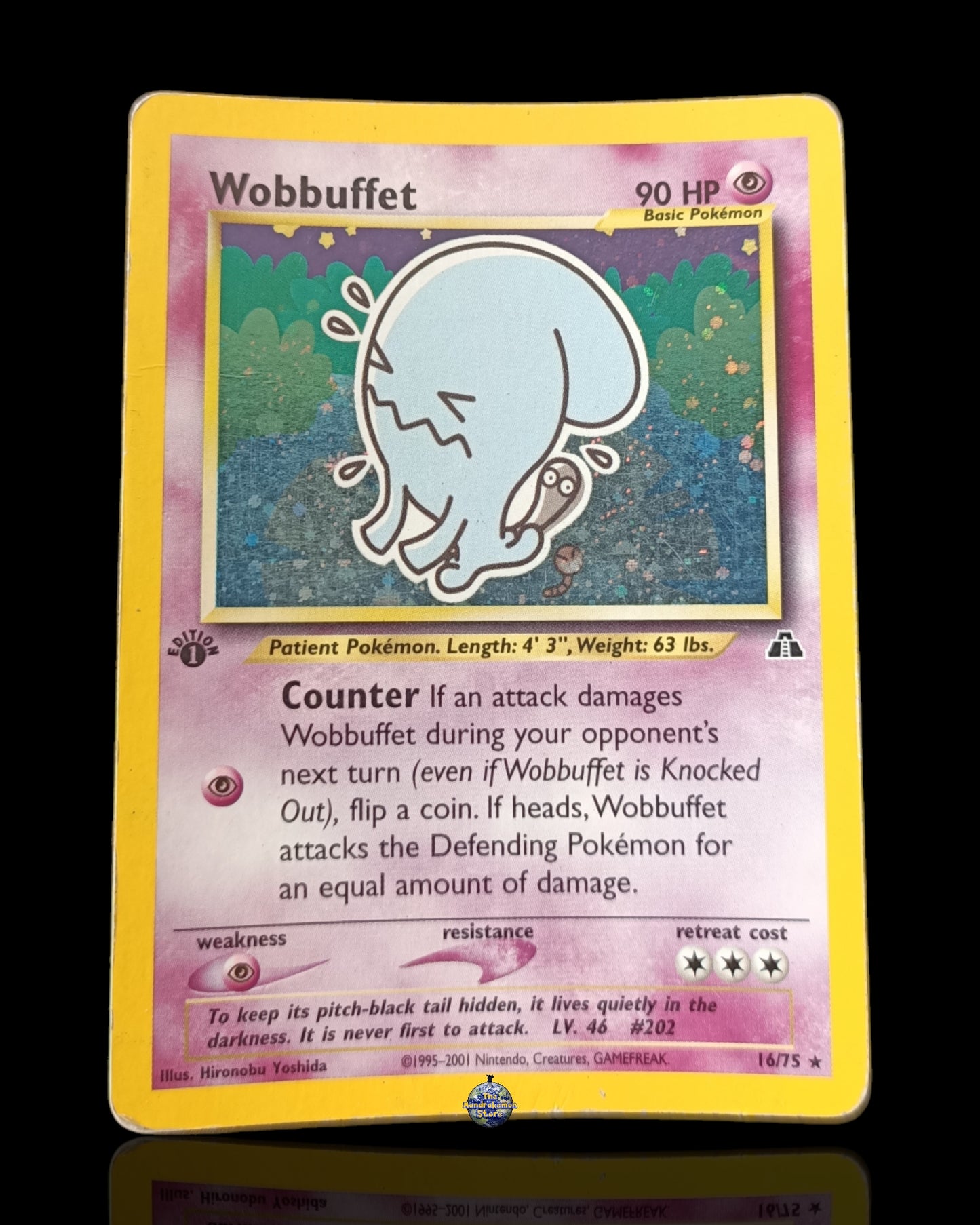 Wobbuffet Holo Neo Discovery 1ª edizione