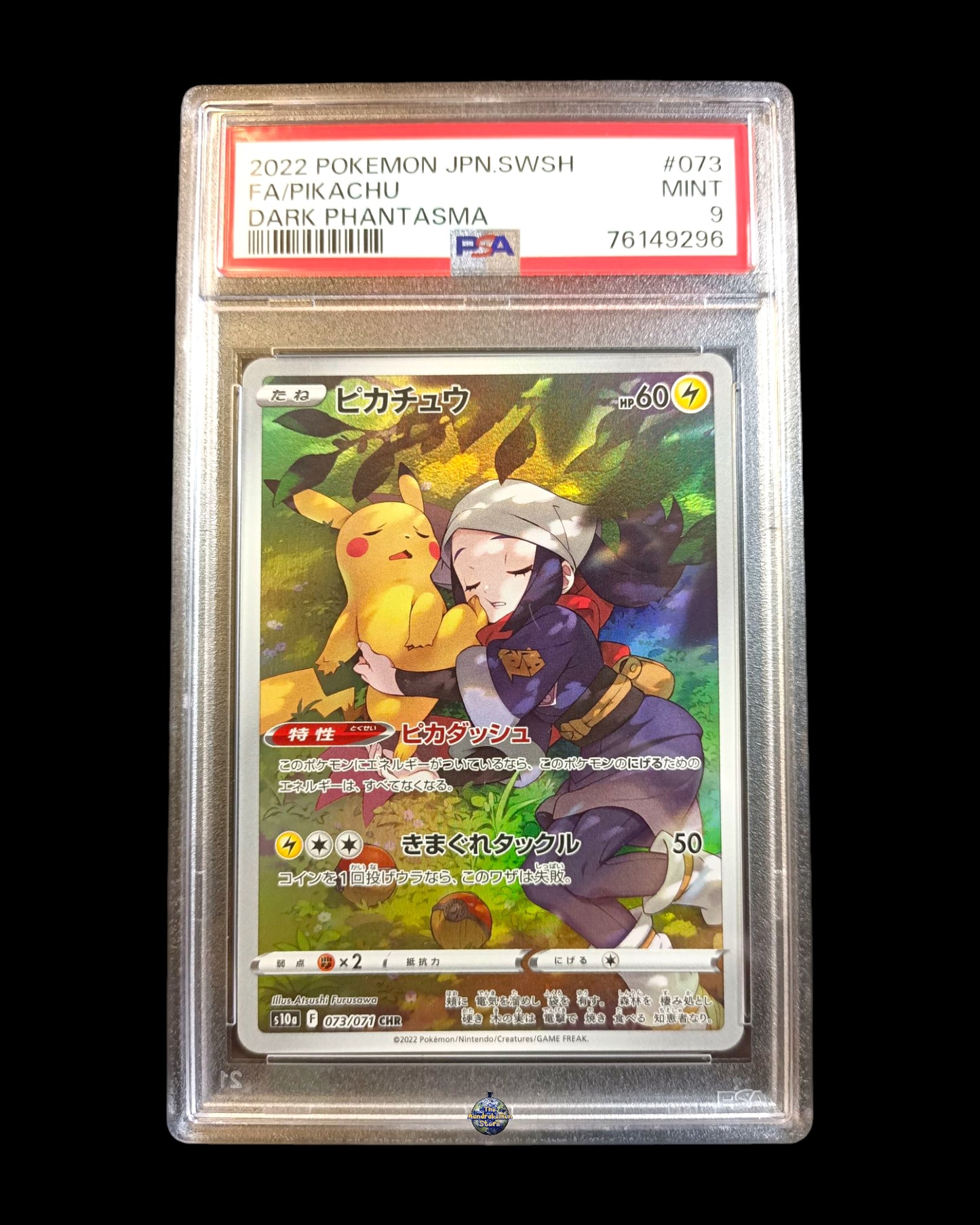 Pikachu Chr PSA 9