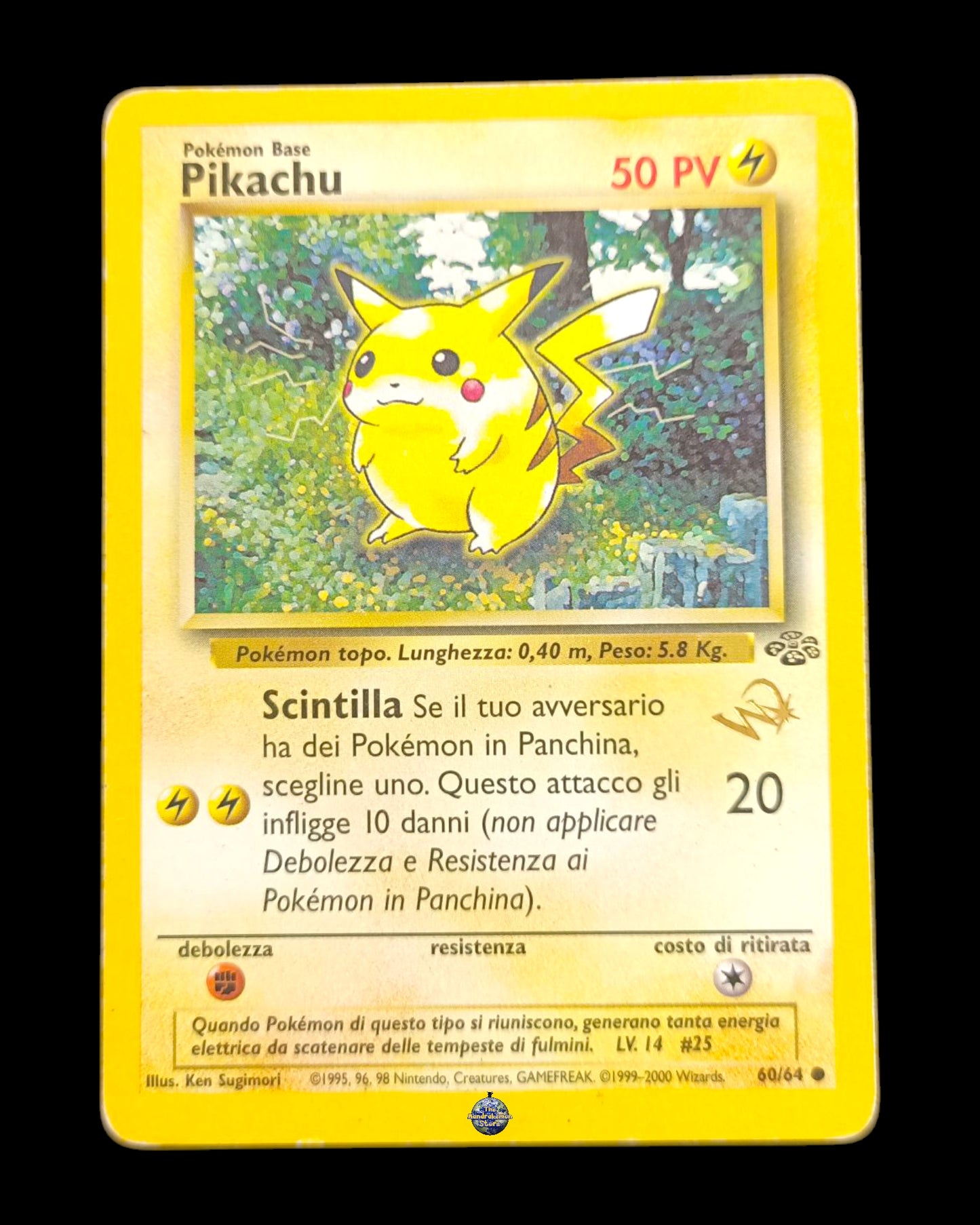 Pikachu Wizard Stamp Promo