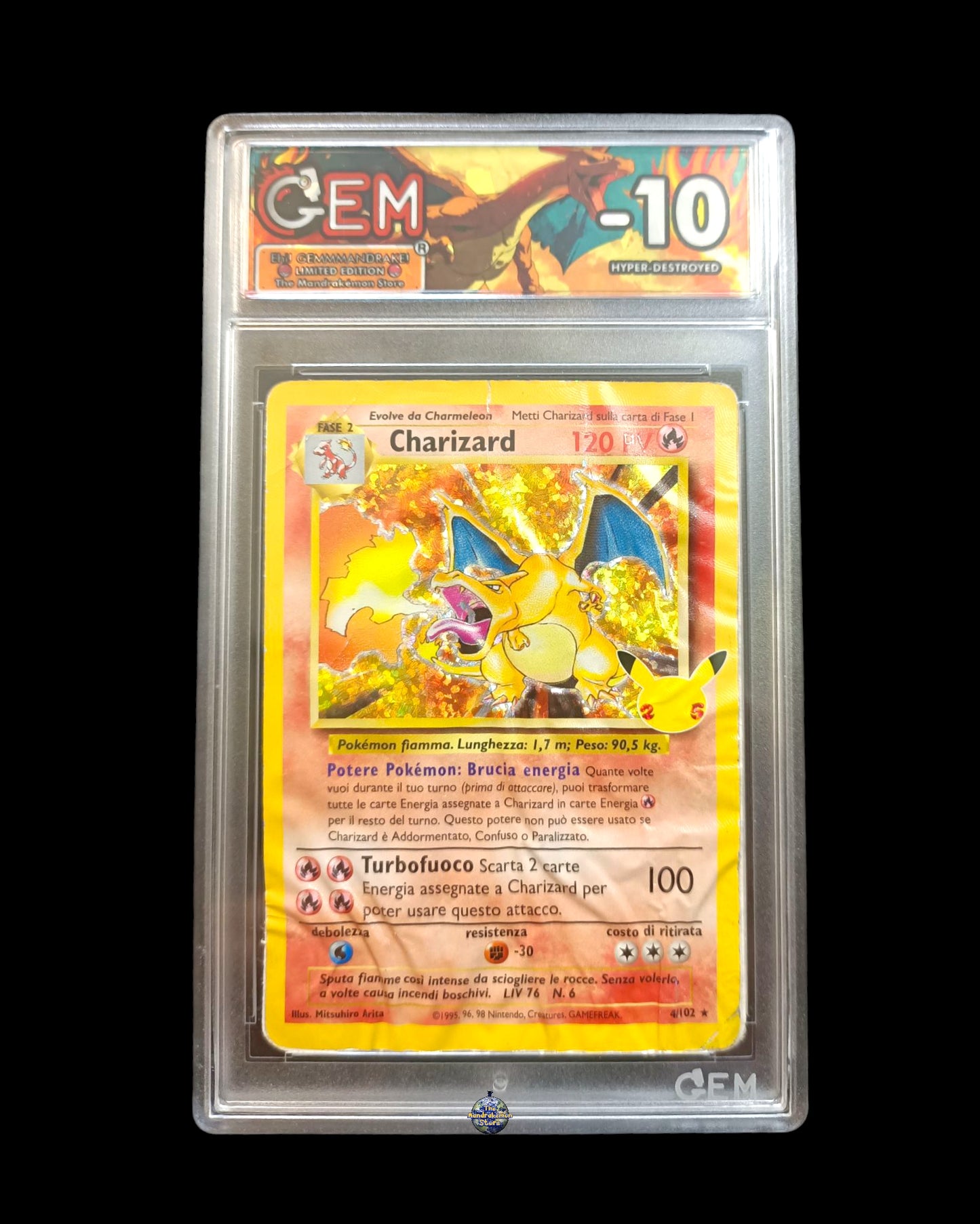 Charizard Holo Gran Festa GEM -10