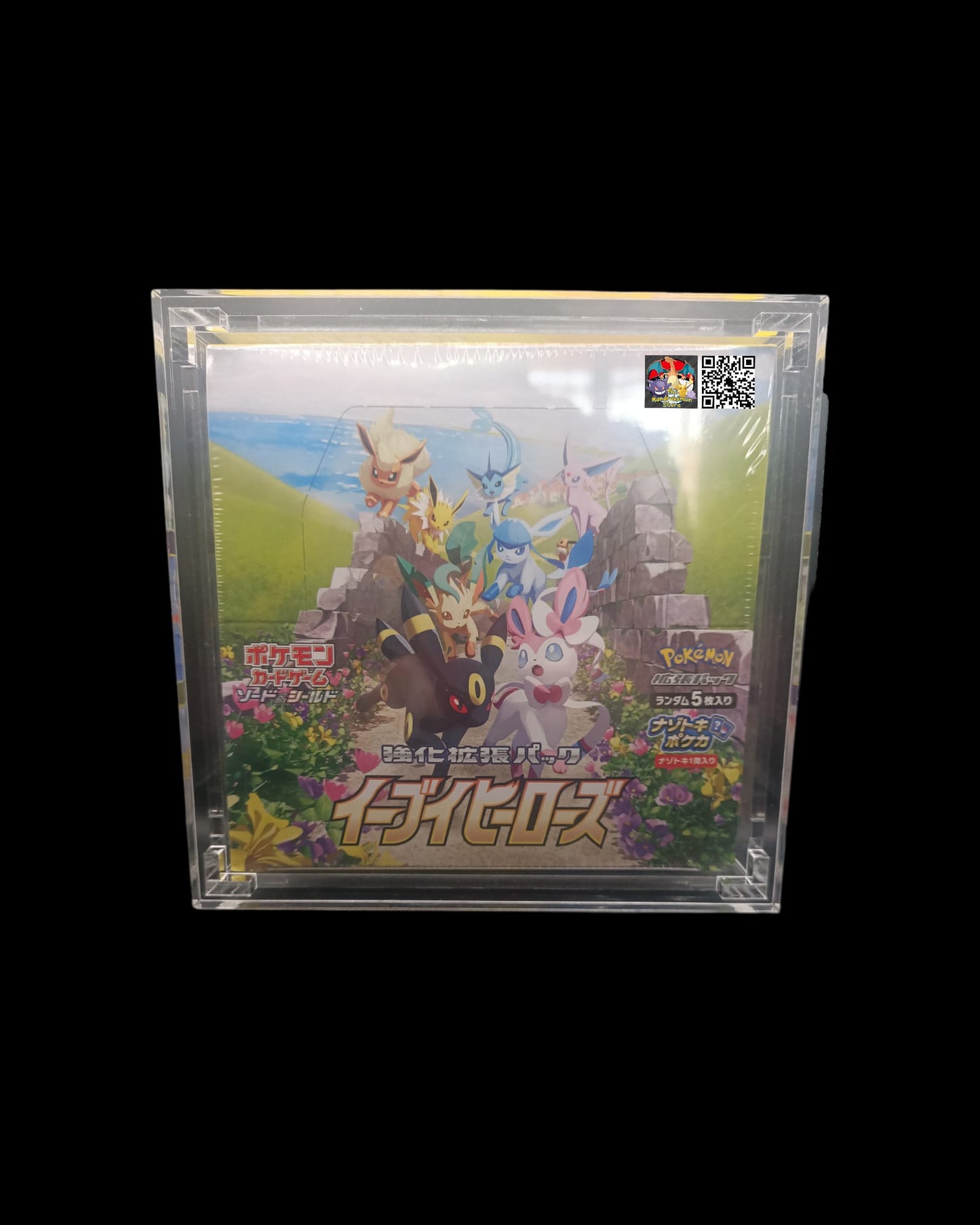 Box Eevee Heroes Display 30 Buste + Case Protettivo