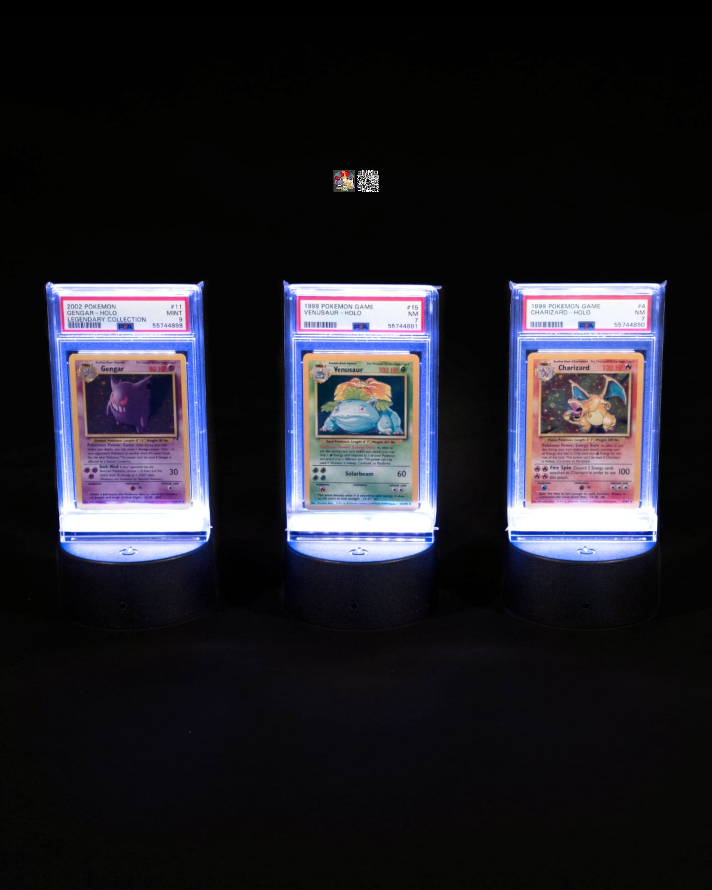 Stand LED per Gradate (PSA,BGS,GRAAD etc) ! ESCLUSIVA MANDRAKÉMON !