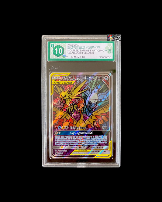 Moltres, Zapdos & Articuno Mosaico Gx Tag Team Promo GRAAD 10