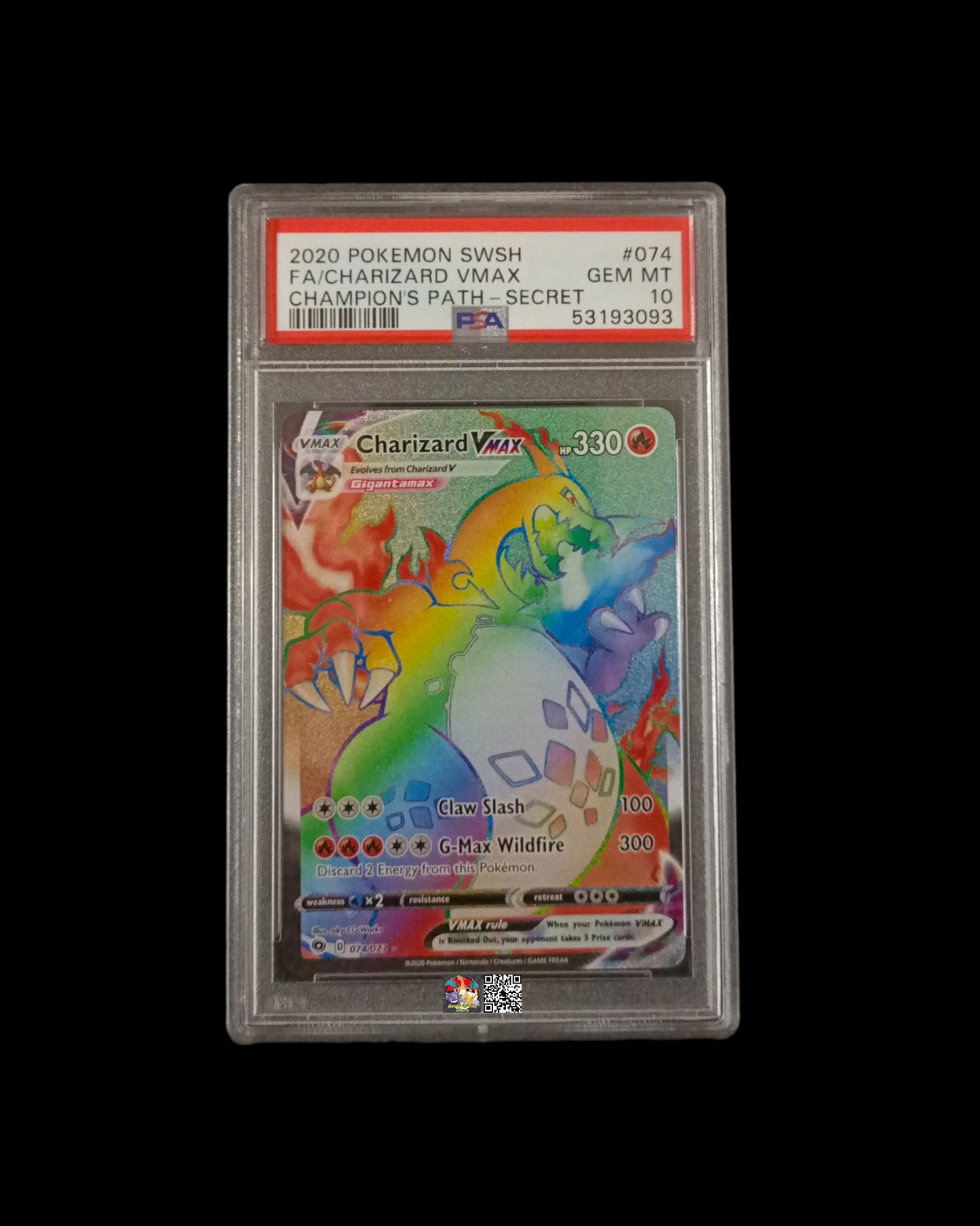 Charizard Vmax Hyper Full Art PSA 10