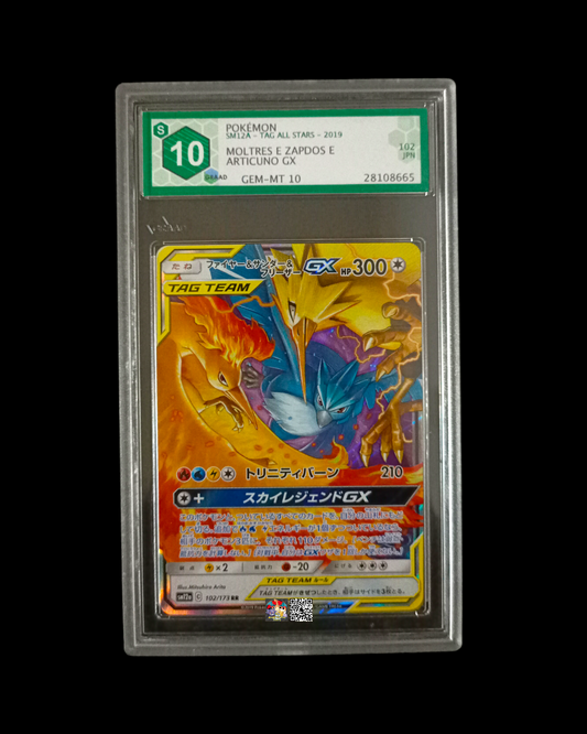 Moltres, Zapdos & Articuno Gx Tag Team GRAAD 10