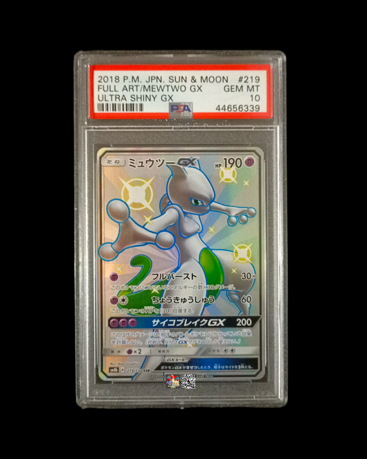 Mewtwo Gx Ultra Shiny Full Art PSA 10