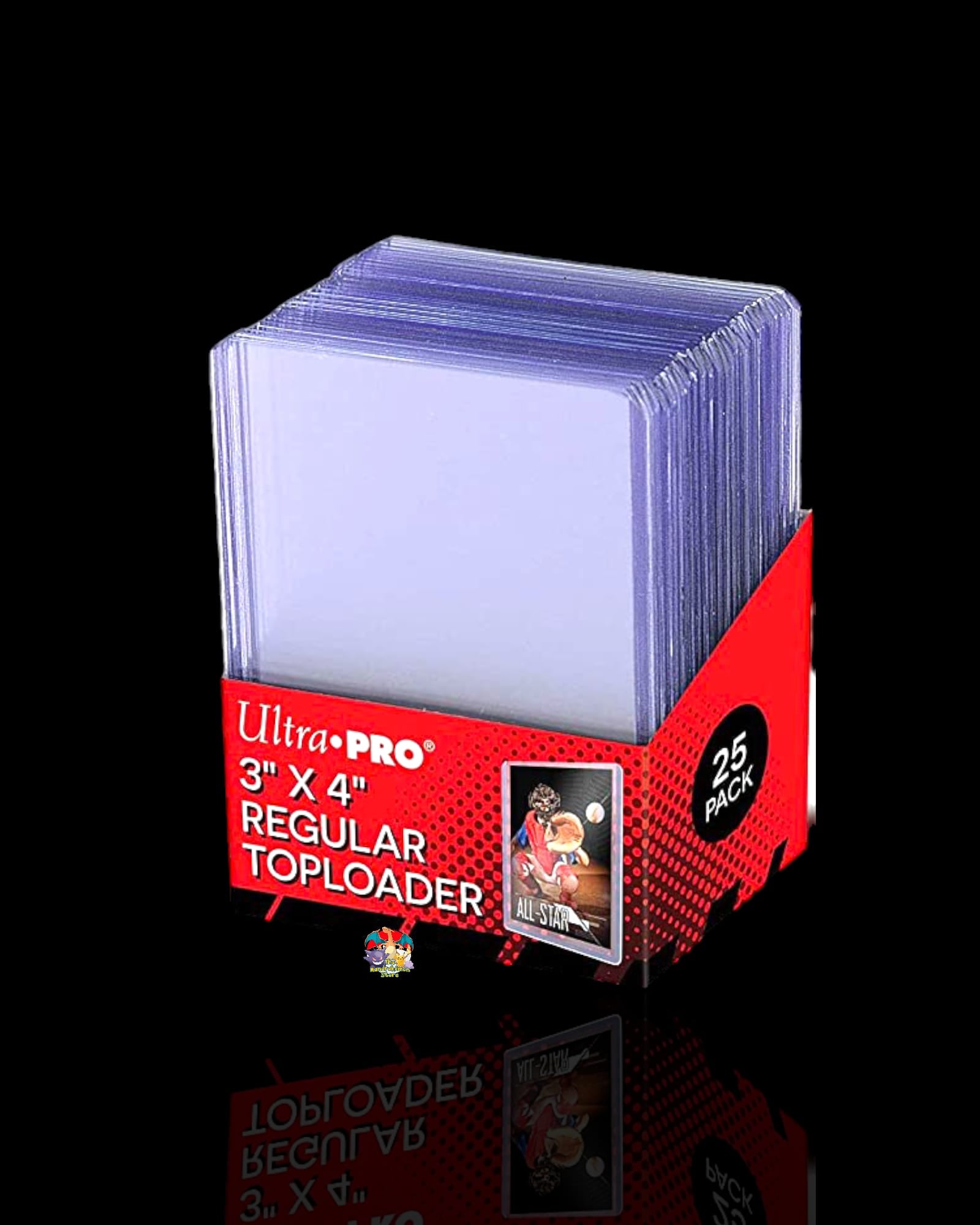 thumbnail image 2 of Clear Card Storage Box BCW Hinged Trading Card Box - 25 Count Clear Plastic Storage Case Baseball Card Protector 2 of 11