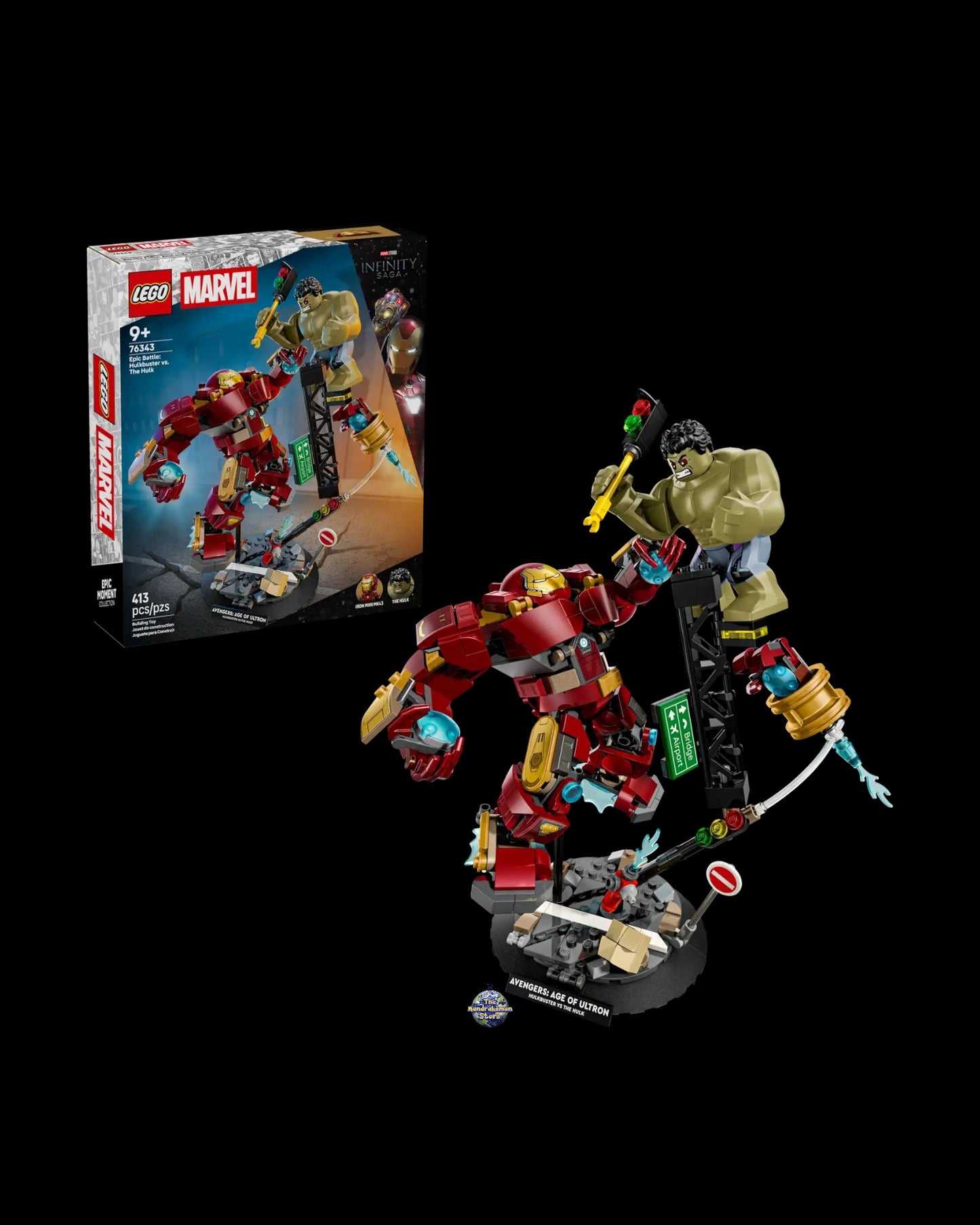 Lego Marvel Battaglia epica: Hulkbuster vs. The Hulk 76343
