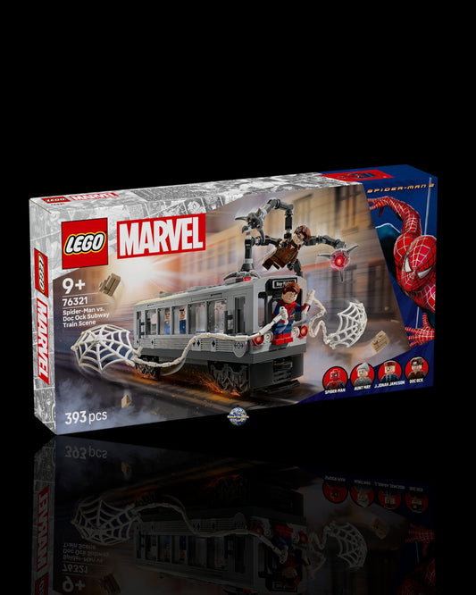 Lego Marvel Spider-Man contro Doc Ock: duello sul treno 76321