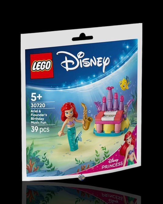 Lego Disney Princess Divertimento musicale per il compleanno di Ariel e Flounder Polybag 30720