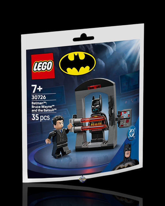 Lego Super Heroes DC - Batman Bruce Wayne e la Bat-tuta Polybag 30726