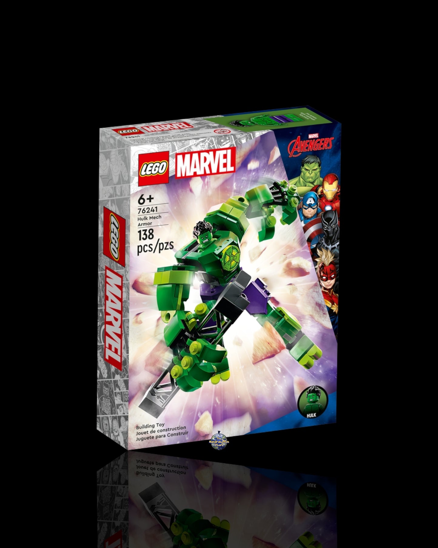 Lego Marvel Armatura Mech Hulk 76241