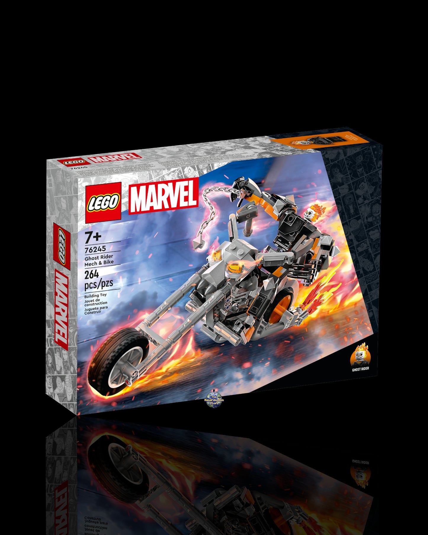 Lego Marvel Mech e Moto di Ghost Rider 76245