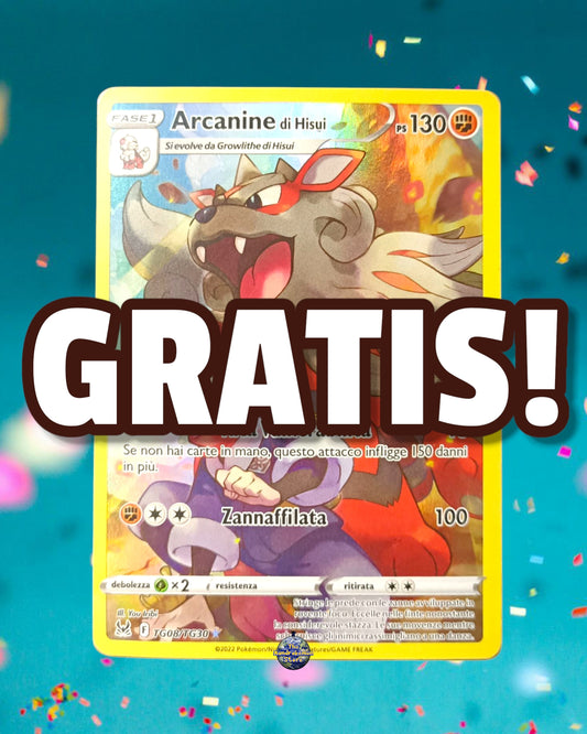 Arcanine di Hisui Tg