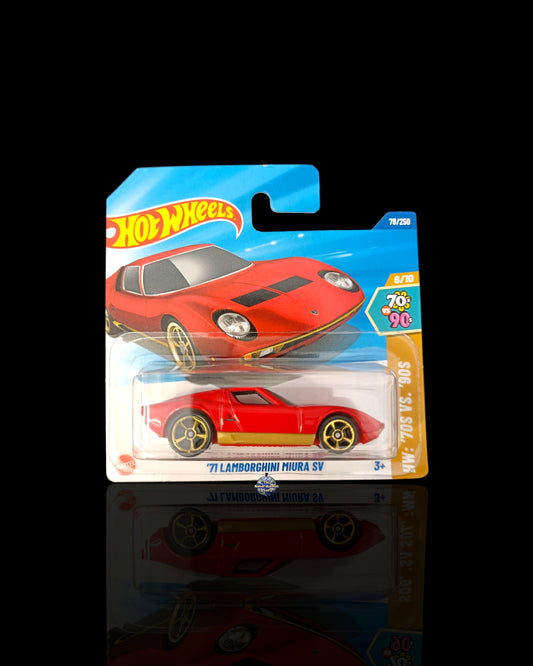 Hot Wheels '71 Lamborghini Miura Sv 78/250