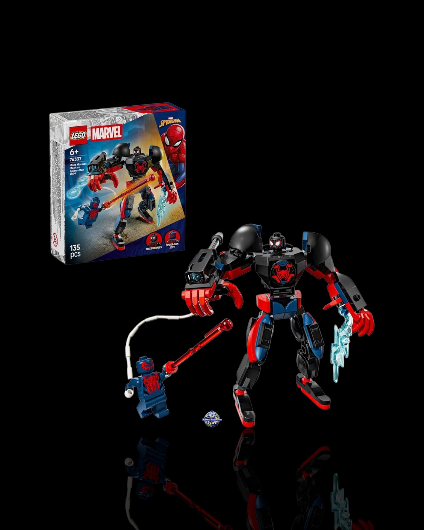 Lego Marvel Mech di Miles Morales vs. Spider-Man 2099 76337