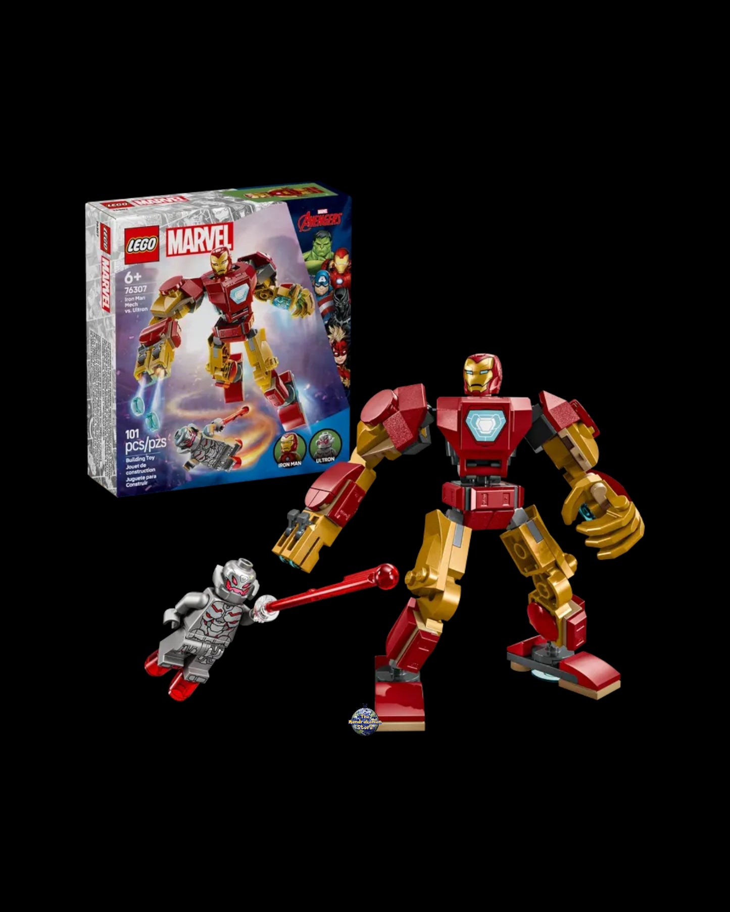 Lego Marvel Mech di Iron Man contro Ultron 76307