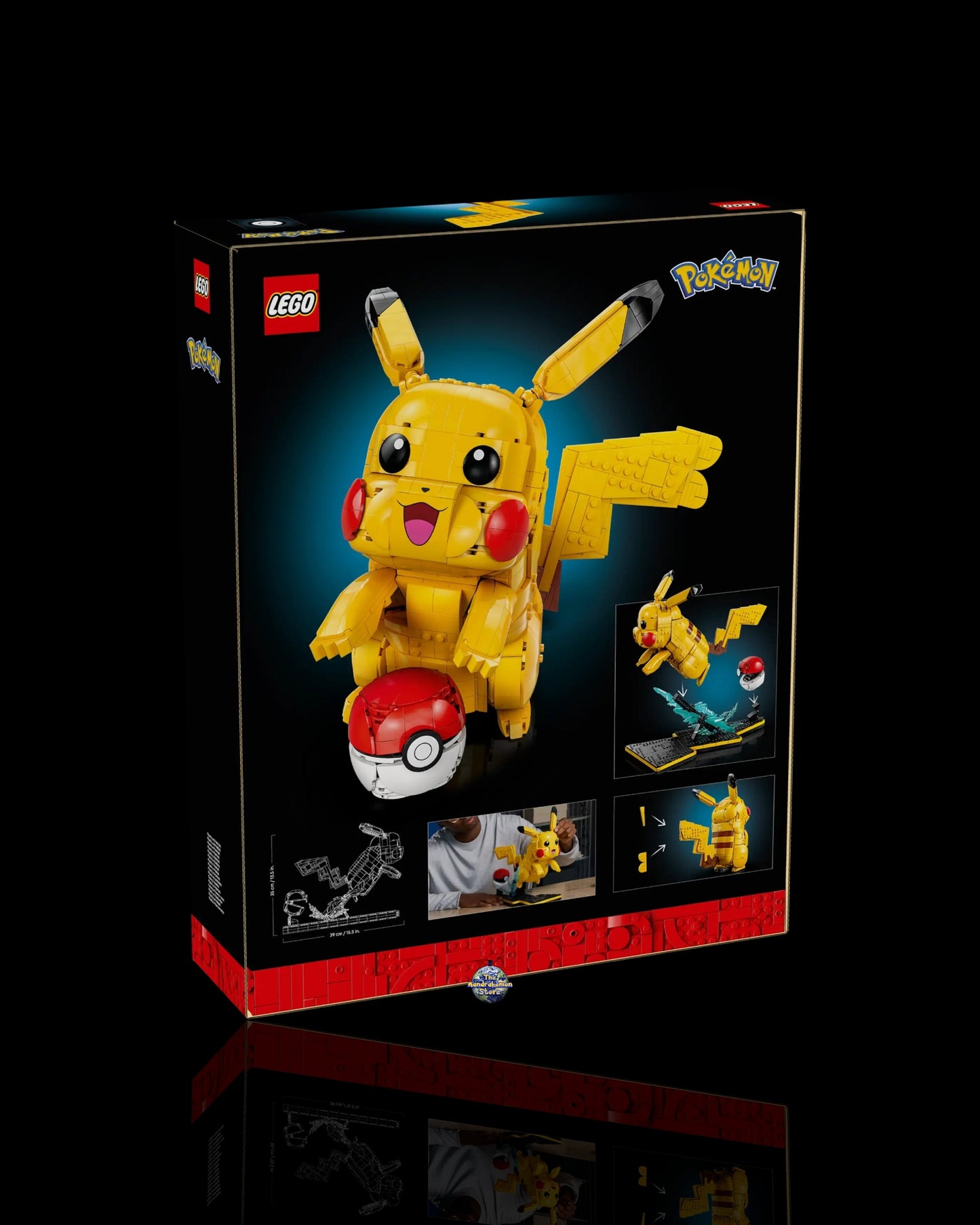 Lego Pokémon Pikachu e Poké Ball 72152