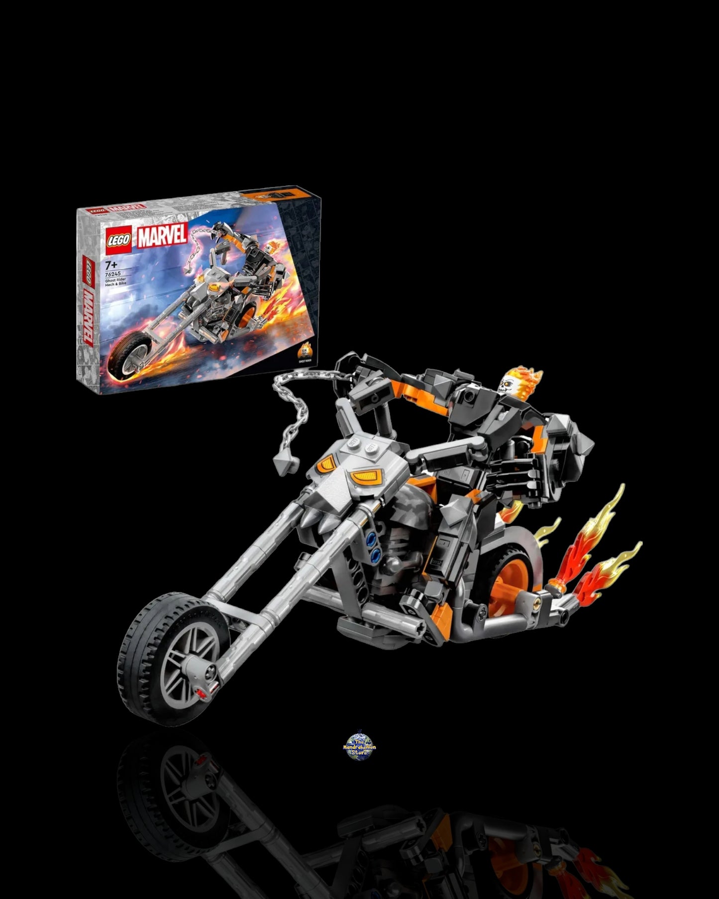 Lego Marvel Mech e Moto di Ghost Rider 76245