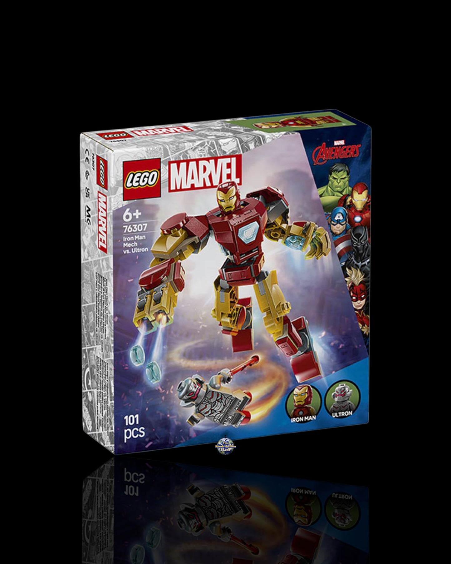 Lego Marvel Mech di Iron Man contro Ultron 76307