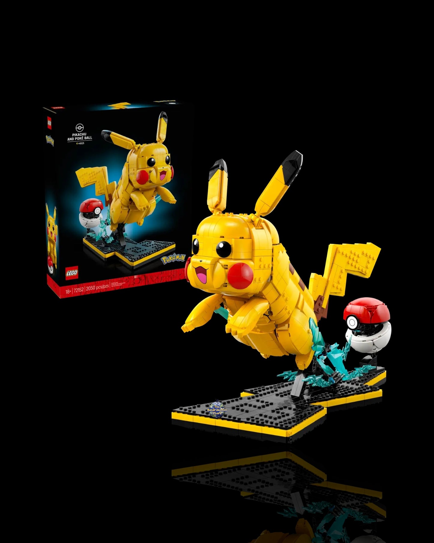 Lego Pokémon Pikachu e Poké Ball 72152