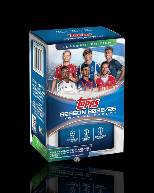 Topps UEFA Club Competitions Value Box 2025-26