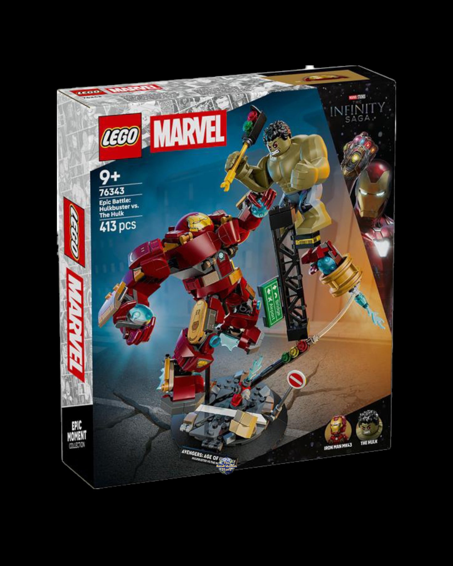 Lego Marvel Battaglia epica: Hulkbuster vs. The Hulk 76343
