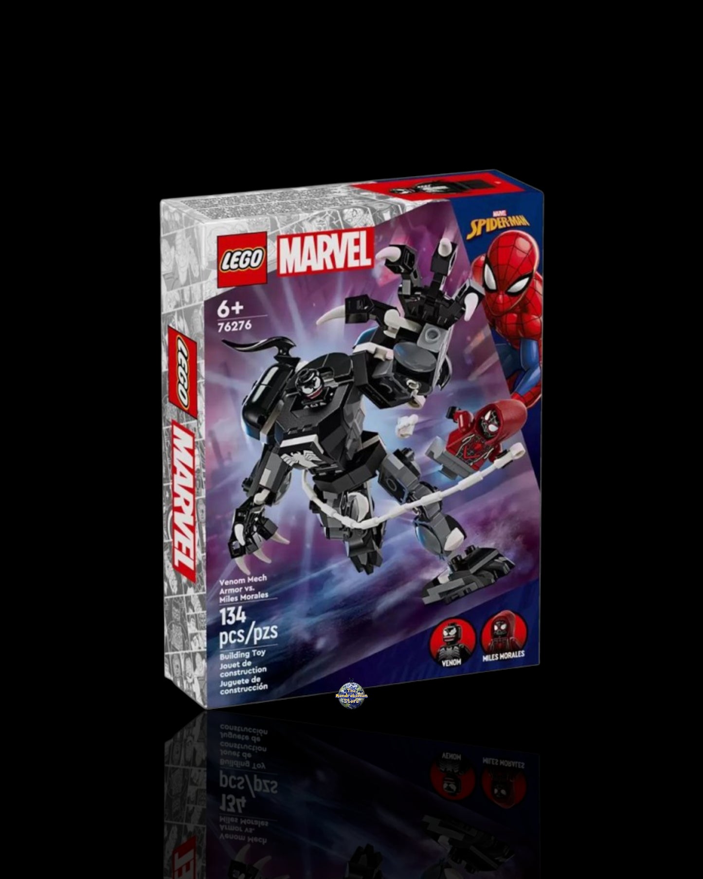 Lego Marvel Mech di Venom vs. Miles Morales 76276