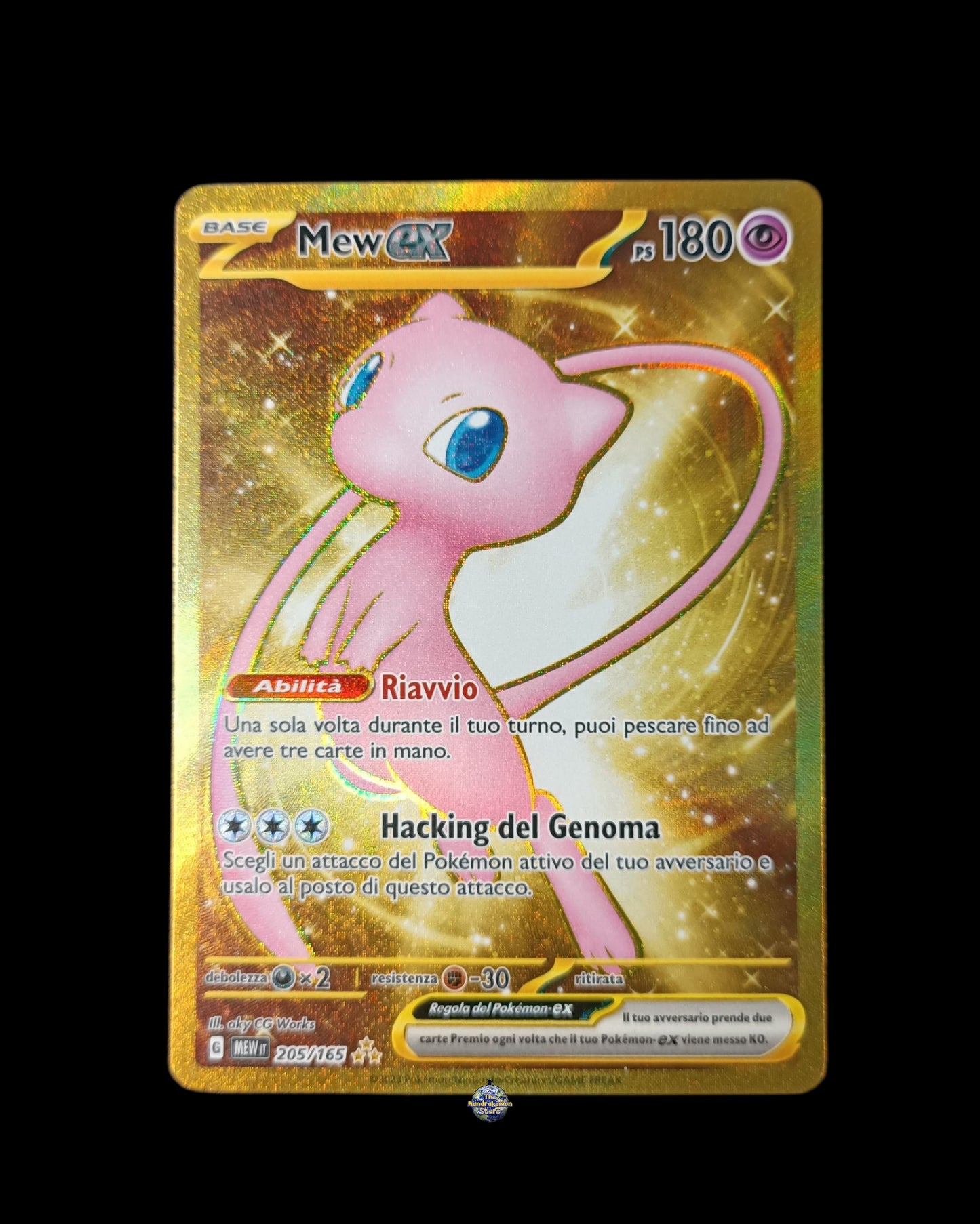 Mew Ex Gold 151