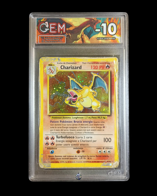 Charizard Holo Set Base GEM -10