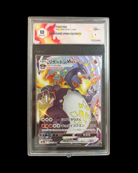 Charizard Vmax Shiny GRAAD 10