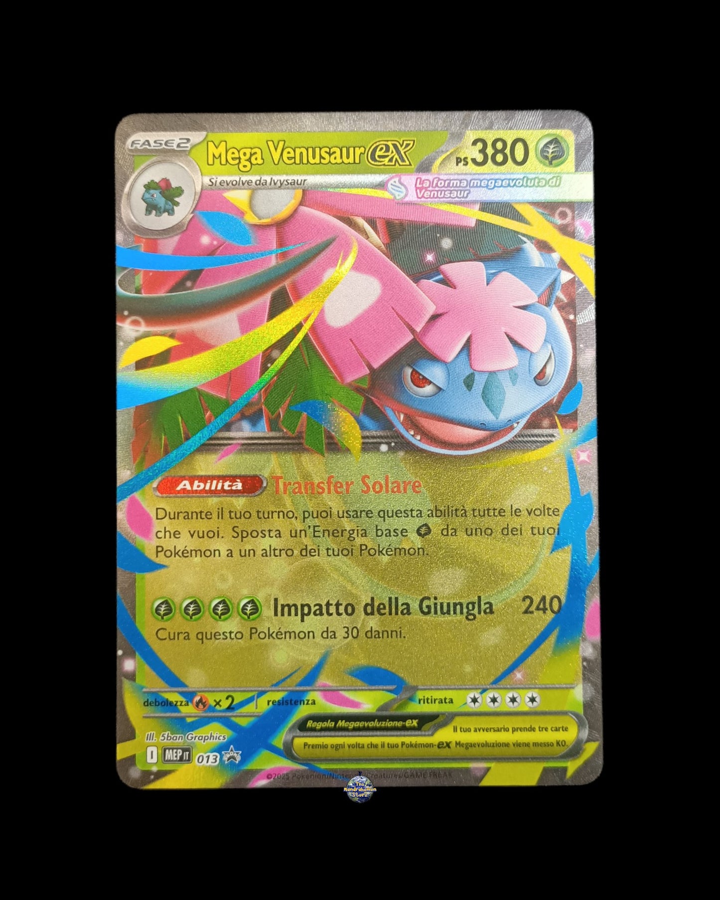 Mega Venusaur Ex Promo