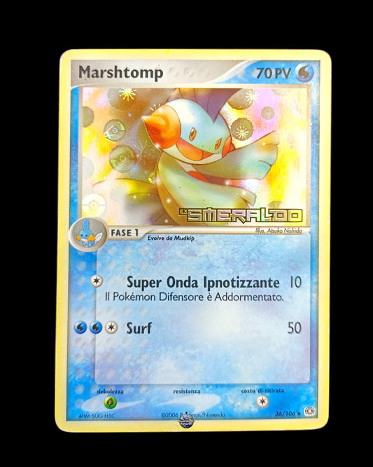Marshtomp Holo Stamped Ex Smeraldo