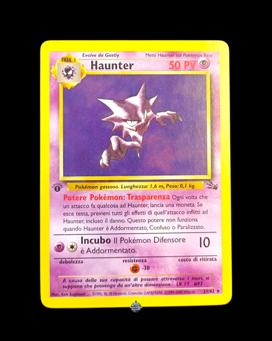 Haunter Fossil 1ª edizione