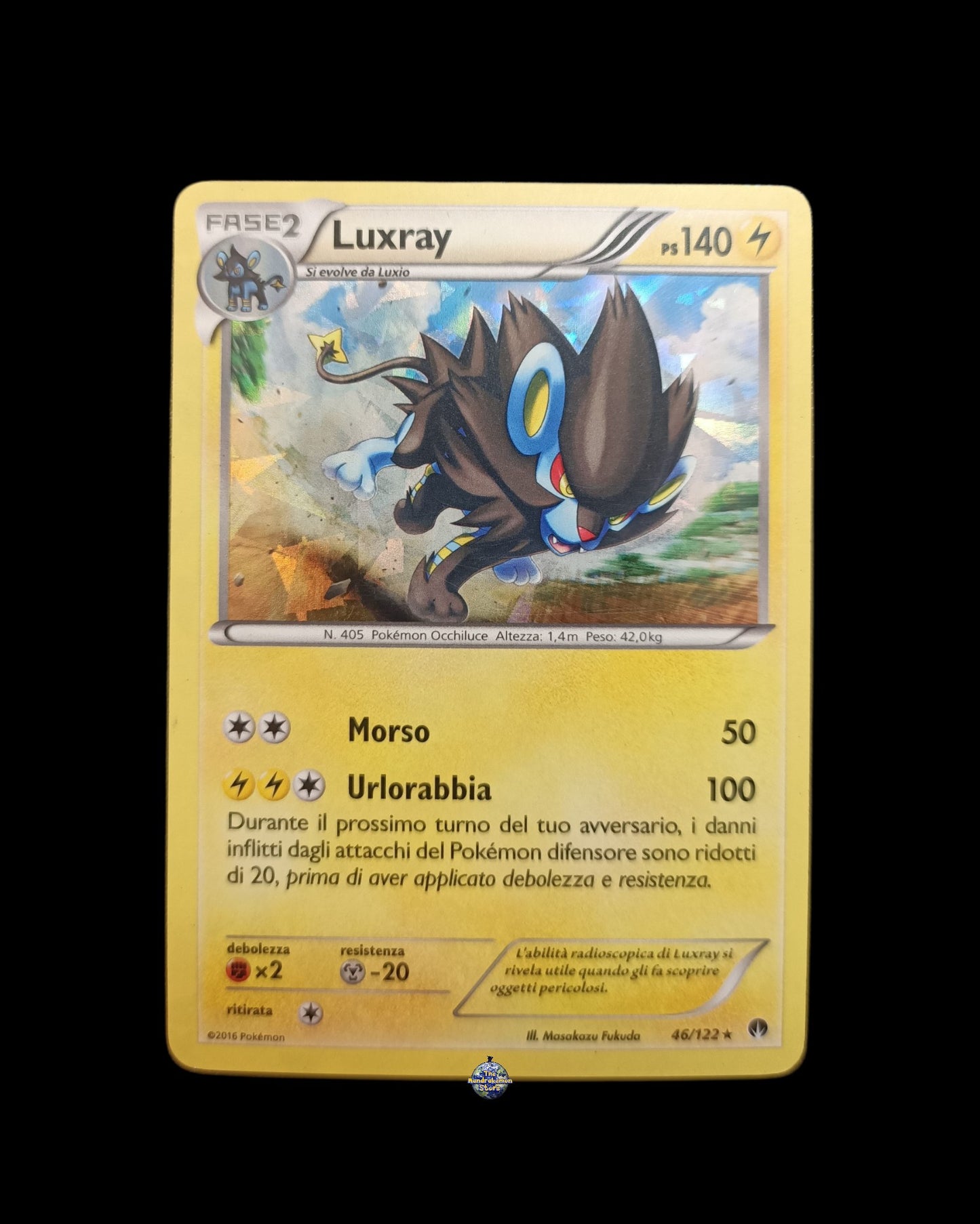 Luxray Holo Cracked Ice