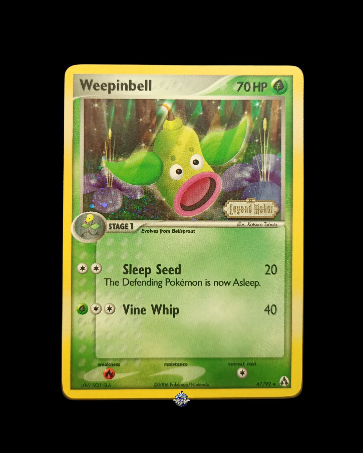 Weepinbell Holo Stamped Ex Legend Maker
