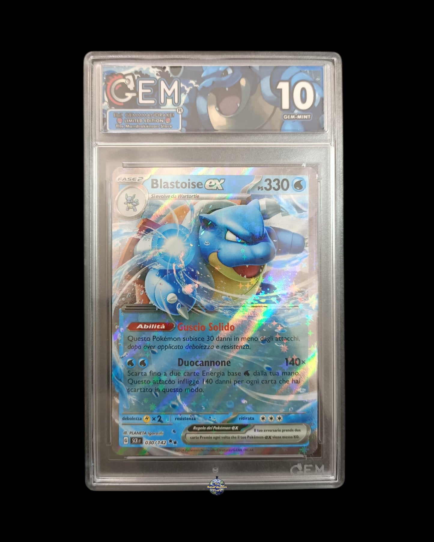 Blastoise Ex GEM 10