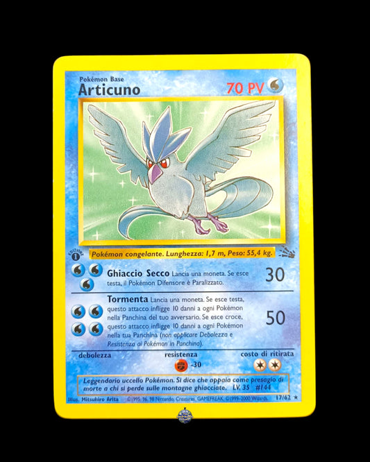 Articuno Fossil 1ª edizione
