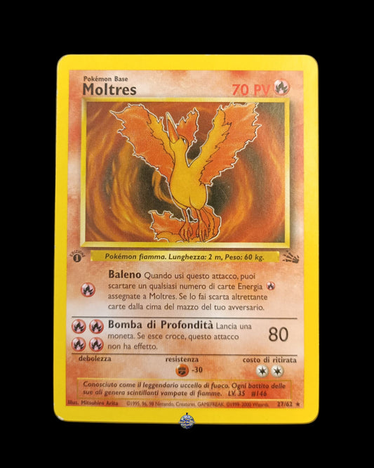 Moltres Fossil 1ª edizione