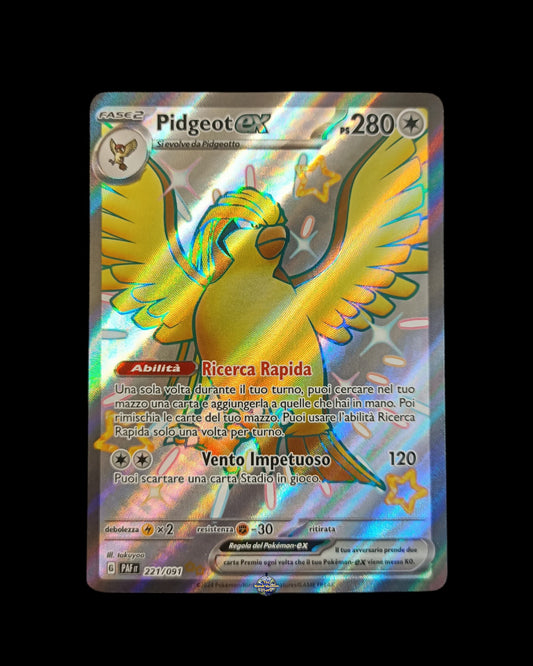Pidgeotto Ex Full Art Shiny
