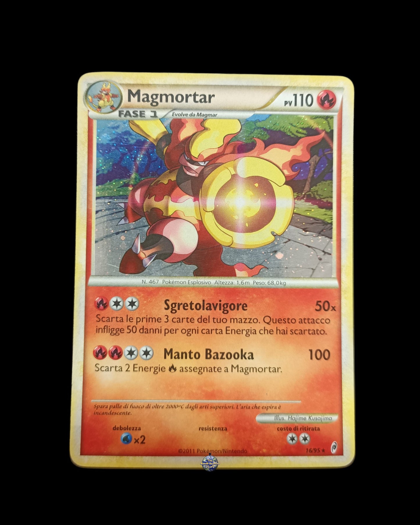 Magmortar Holo