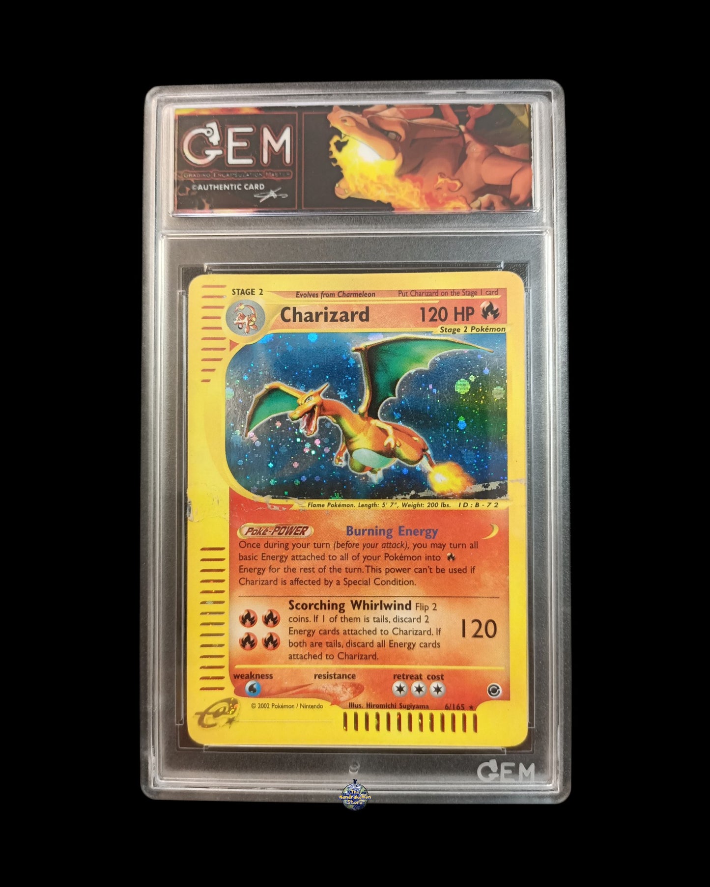 Charizard Holo Expedition GEM Autenticato