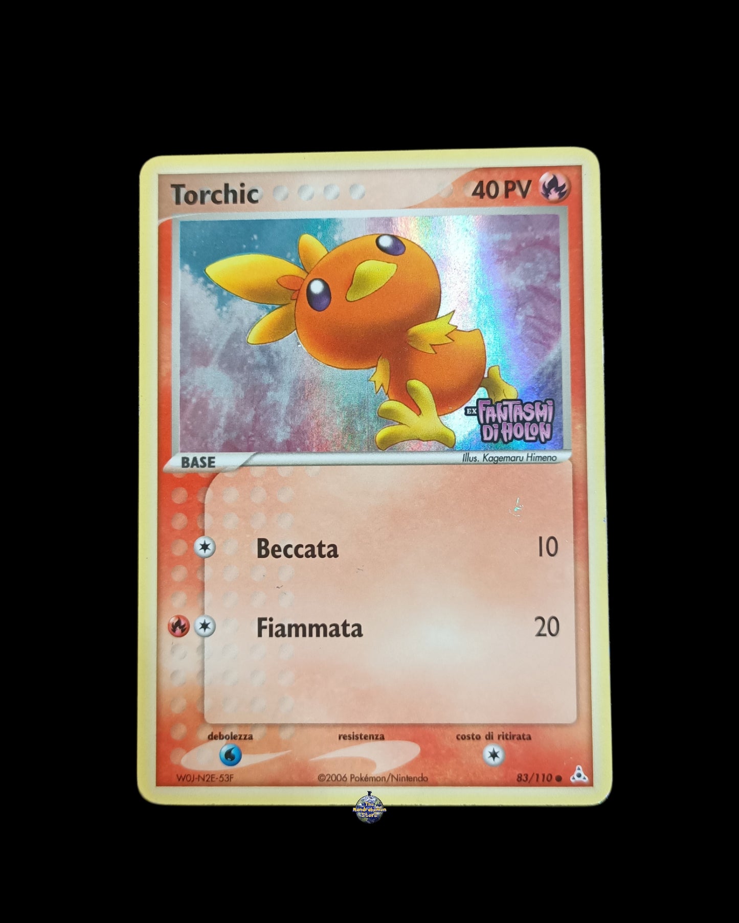 Torchic Holo Stamped Ex Fantasmi di Holon