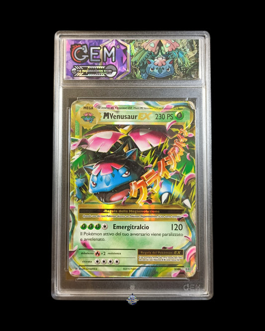 M Venusaur Ex GEM Autenticato